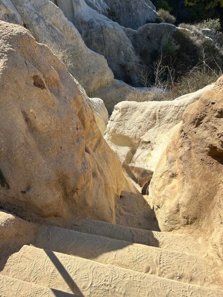 annies slot canyon stairs