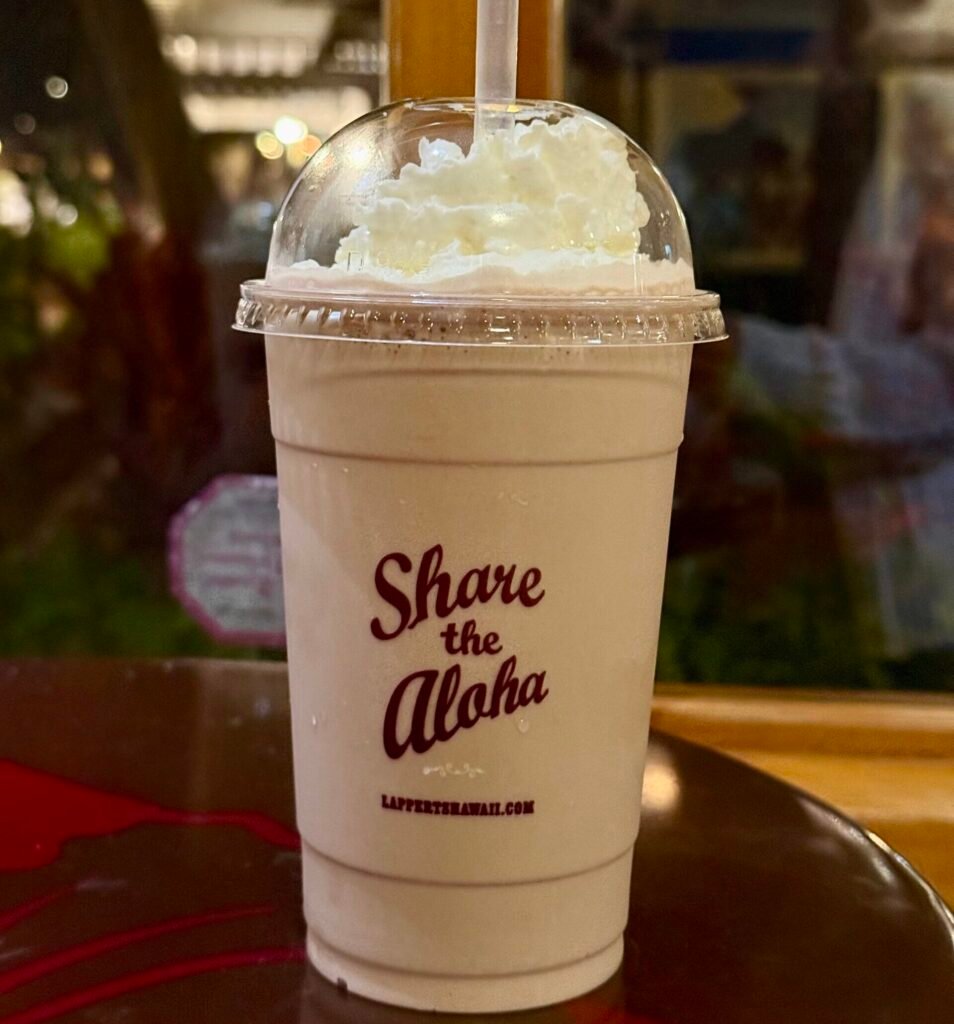 lapperts hawaii milkshake kauai