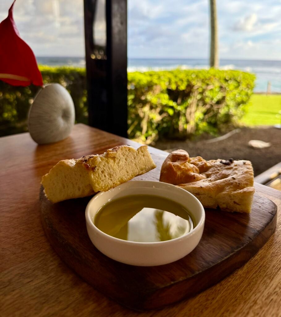 kauai beach house appetizer hawaii
