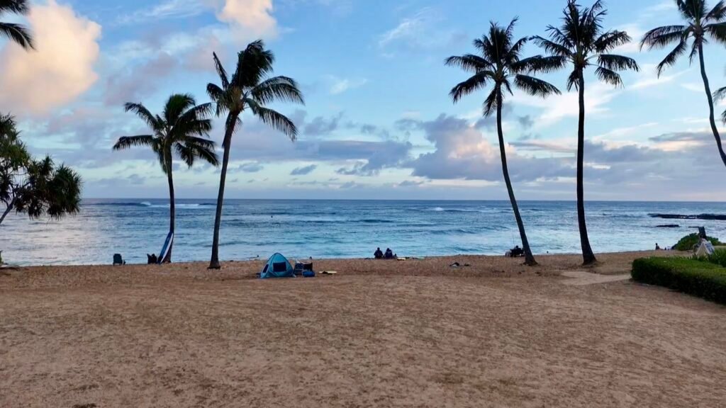poipu beach kauai drone footage