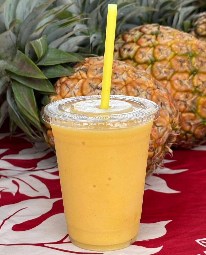 fresh fruit smoothie kauai stand
