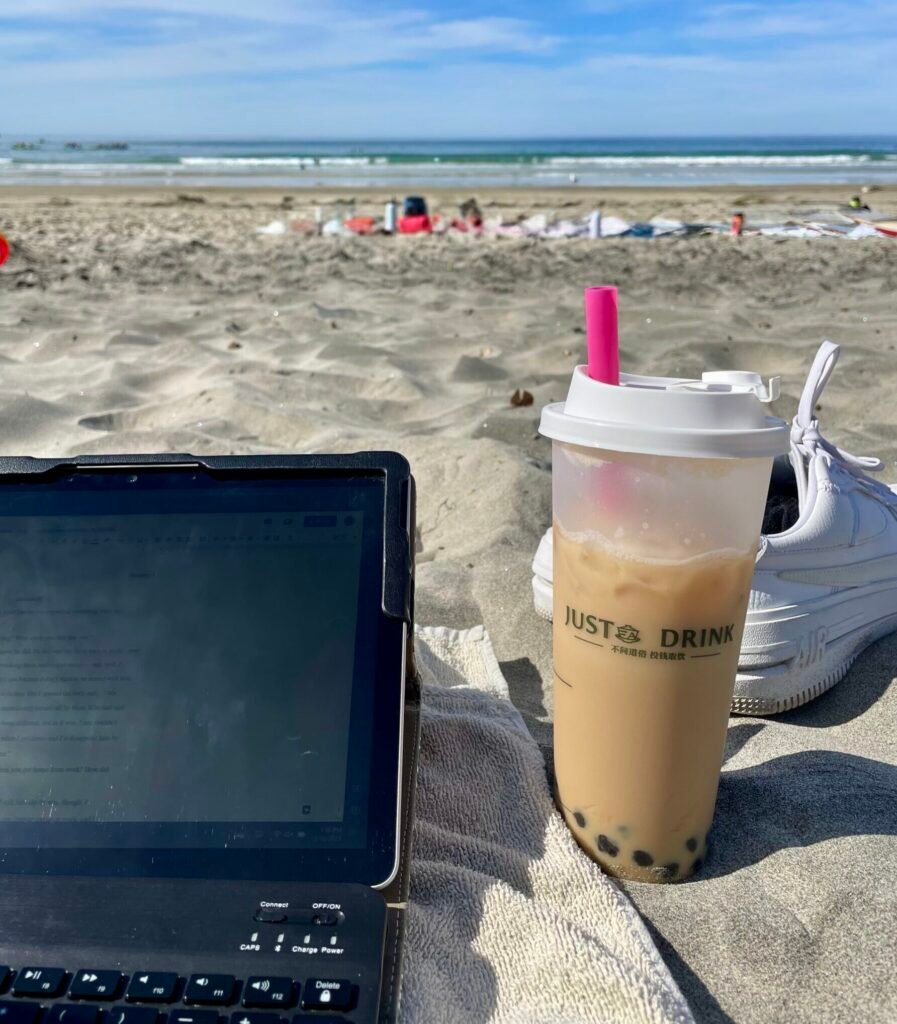 brown sugar boba milk tea San Diego