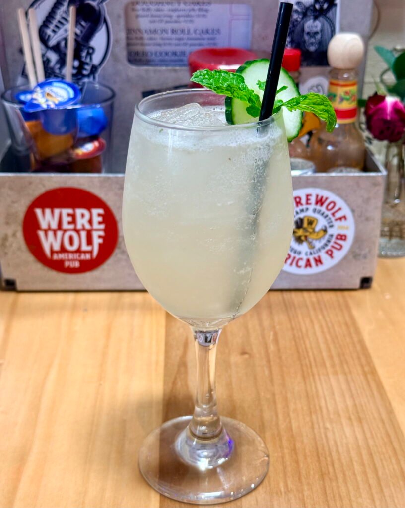 blossom something cocktail the Werewolf American Pub San Diego