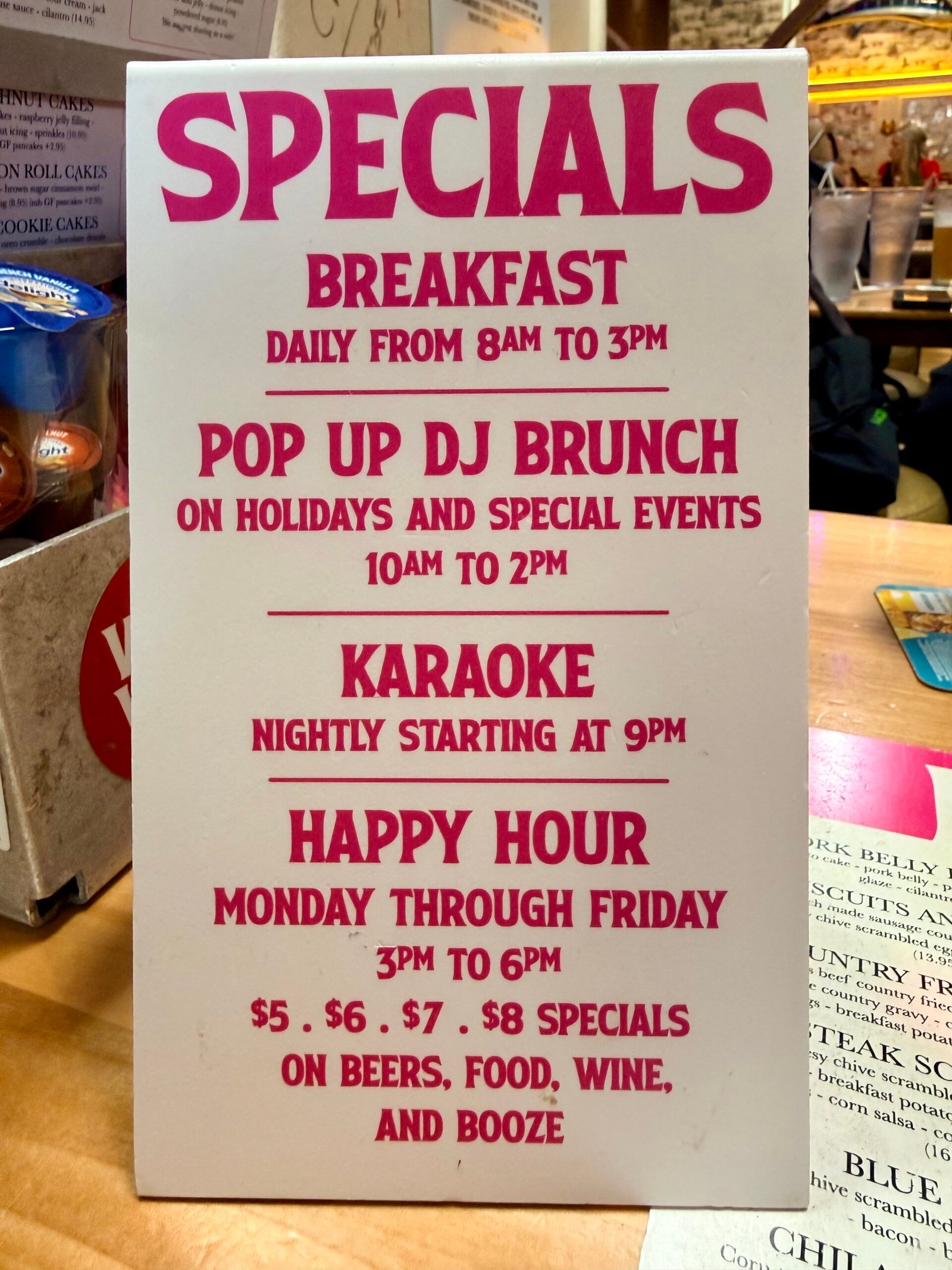 Werewolf American Pub happy hour specials San Diego