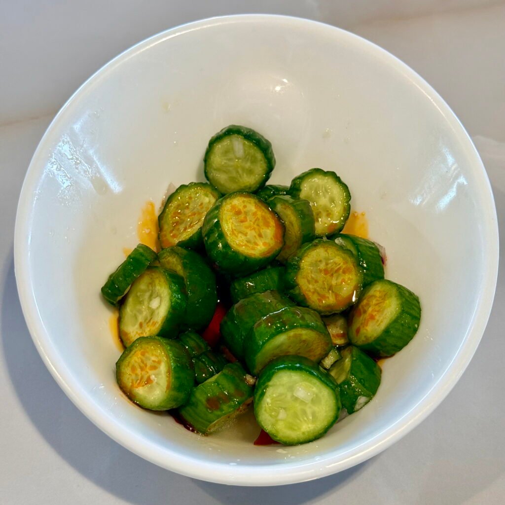 cucumber salad china max dumpling house San Diego