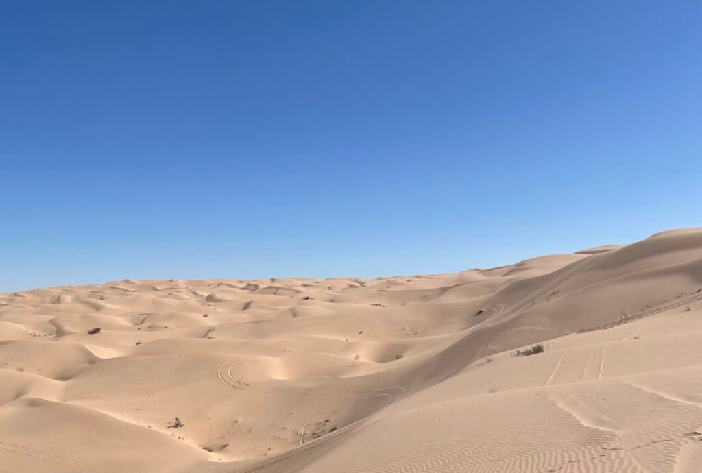 glamis sand dunes in imperial county