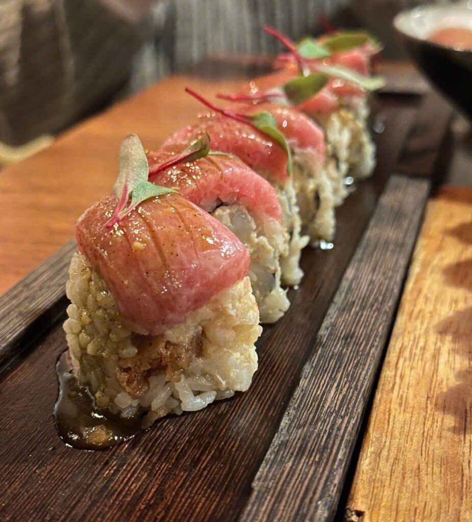 akira roll from azuki sushi lounge