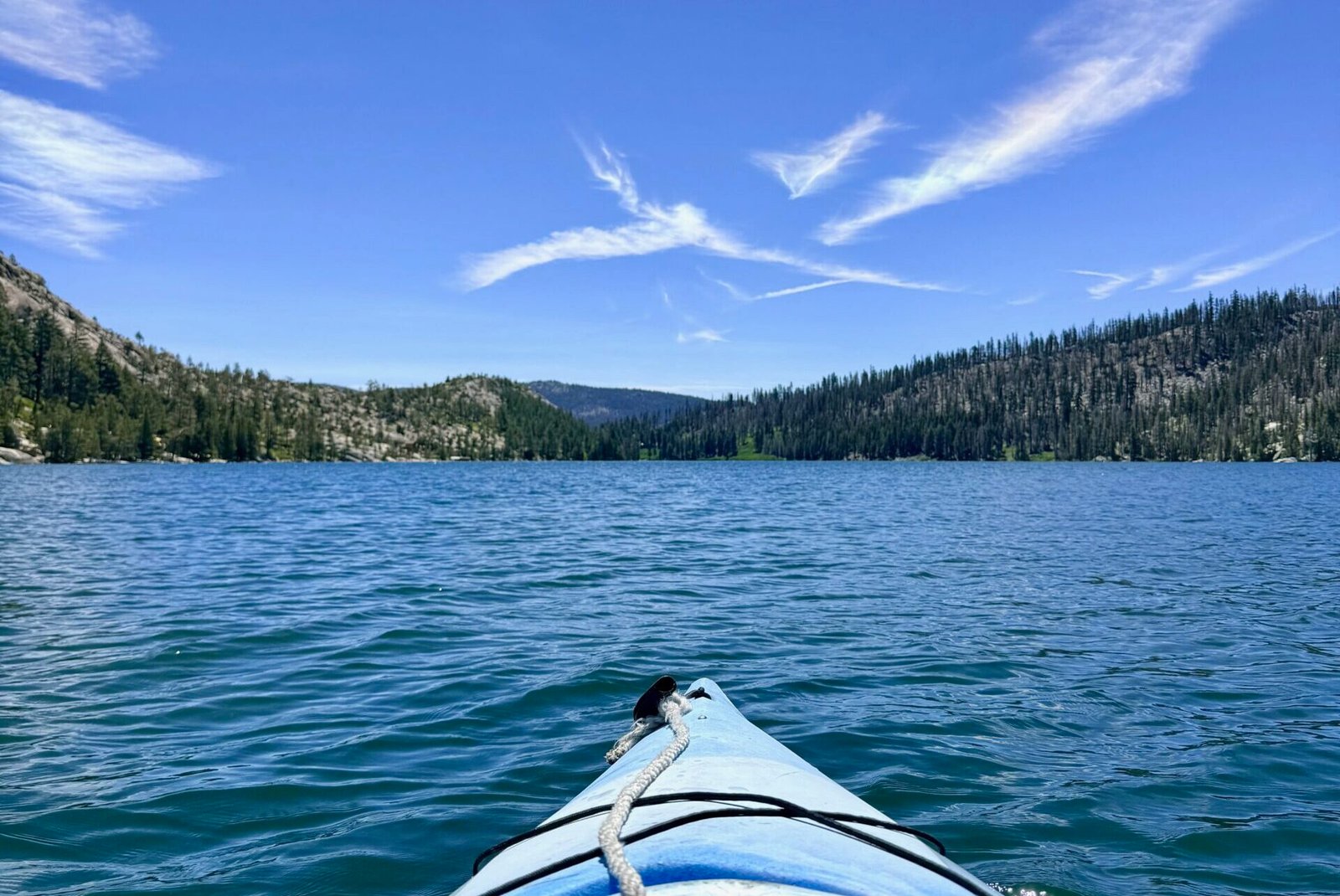kayaking Lake Tahoe